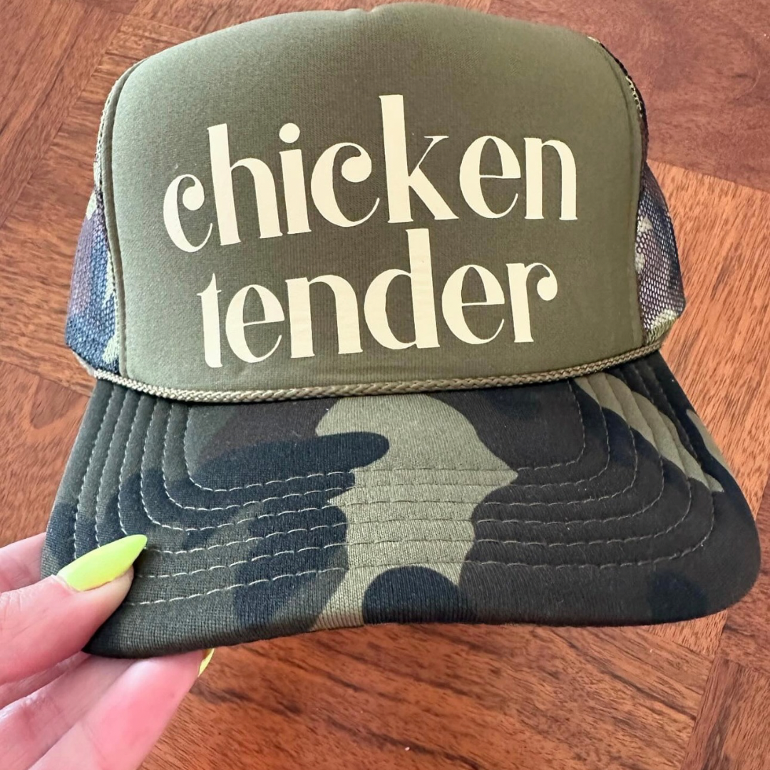 Chicken Tender Hat | CamoTrucker Hat by Sheet