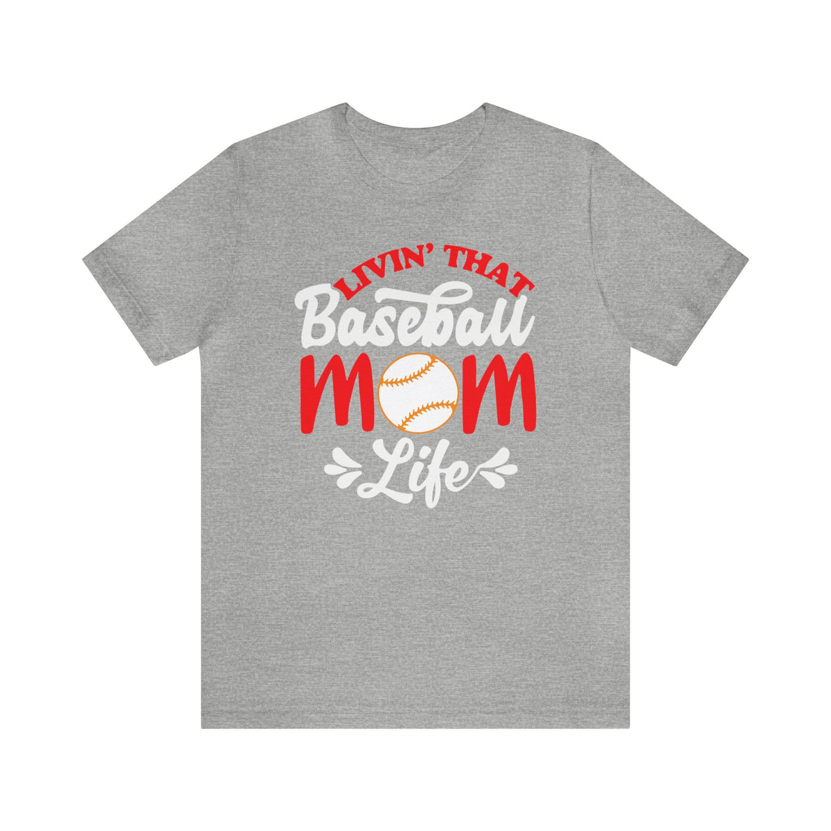 Livin' That Baseball Mom Life Shirt | Baseball Mom Shirt