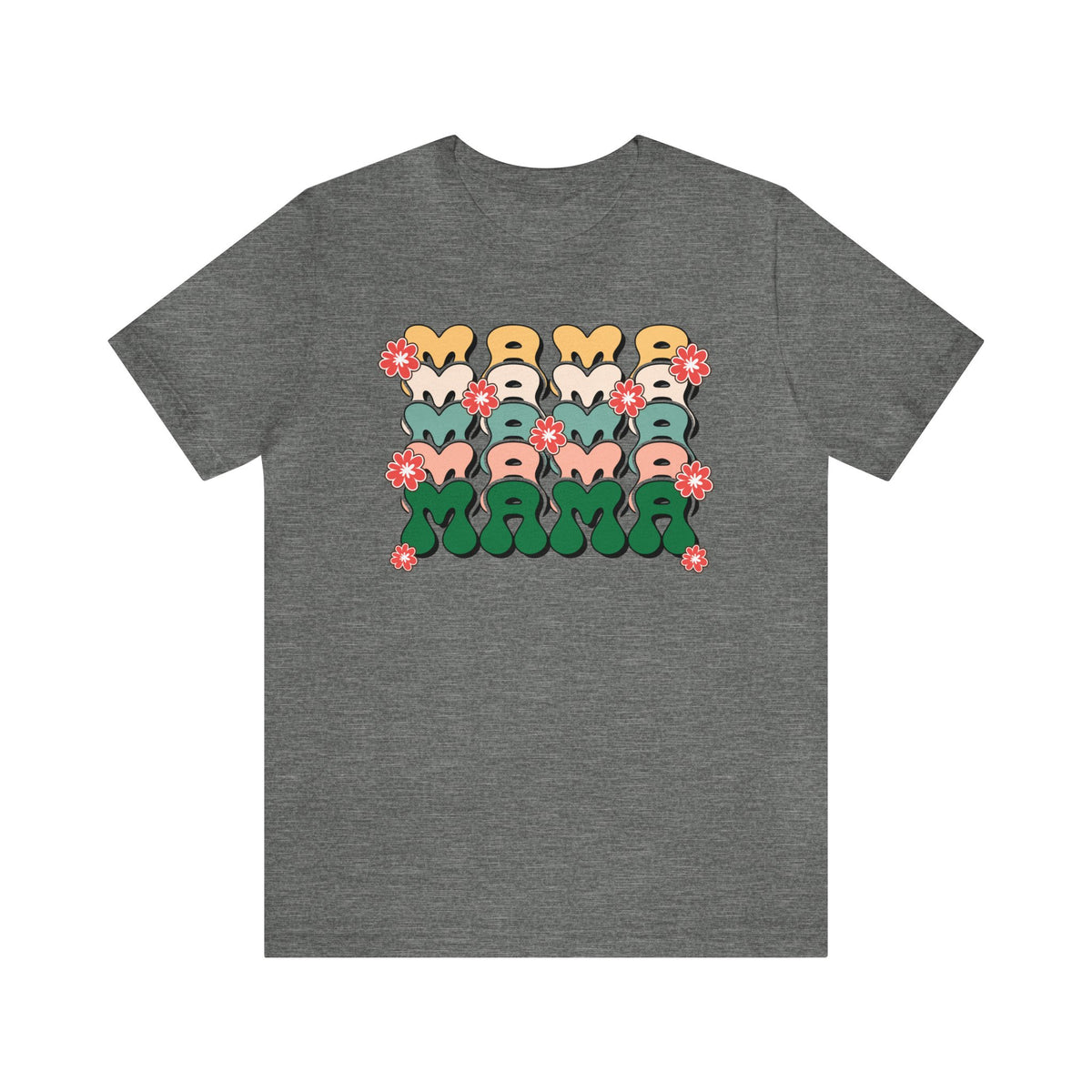 Retro Mama Shirt | Flower Mom Shirt| Cute Mama Shirt