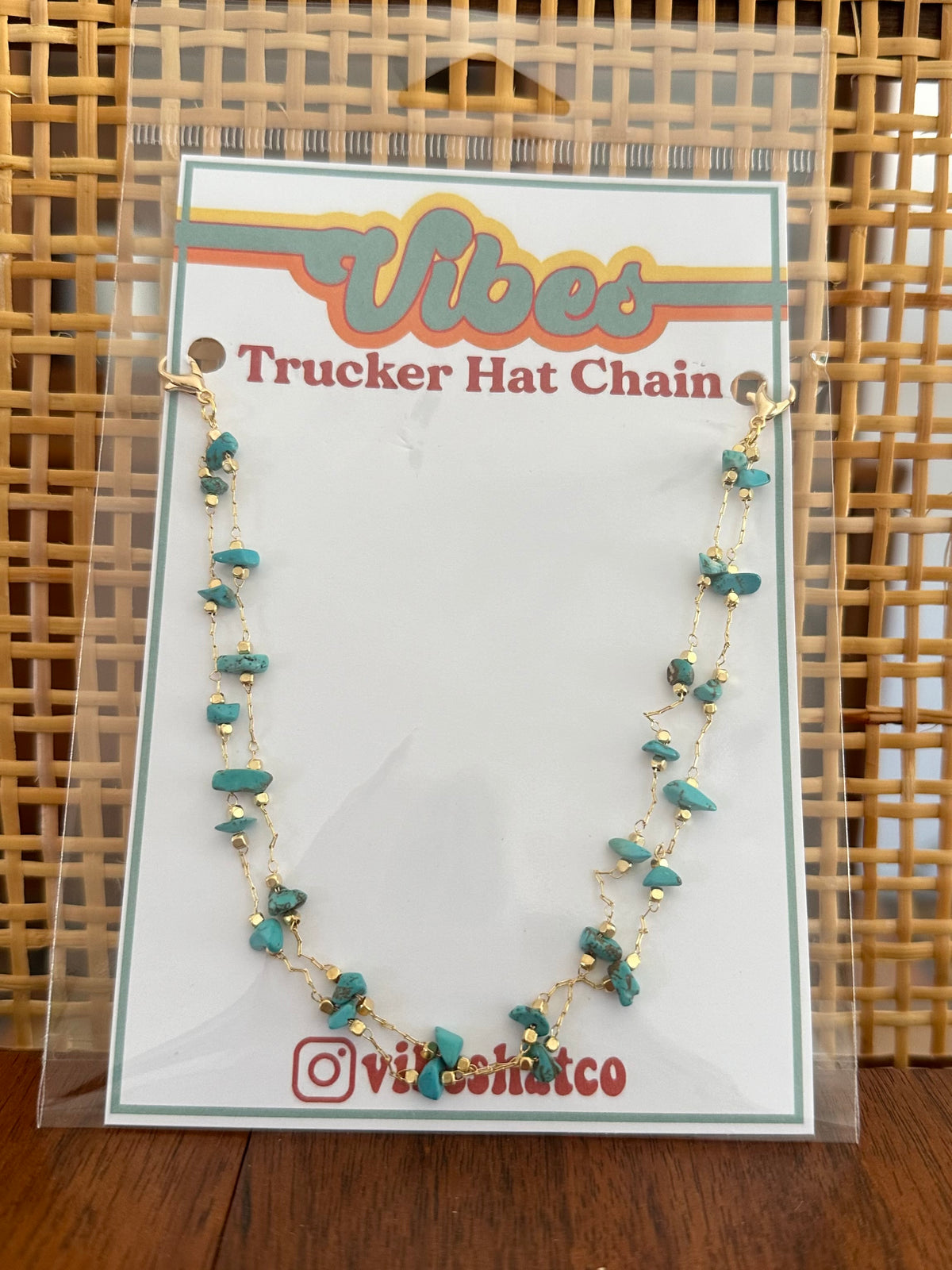 Gold Trucker Chains | Hat Chains - By Haute Sheet