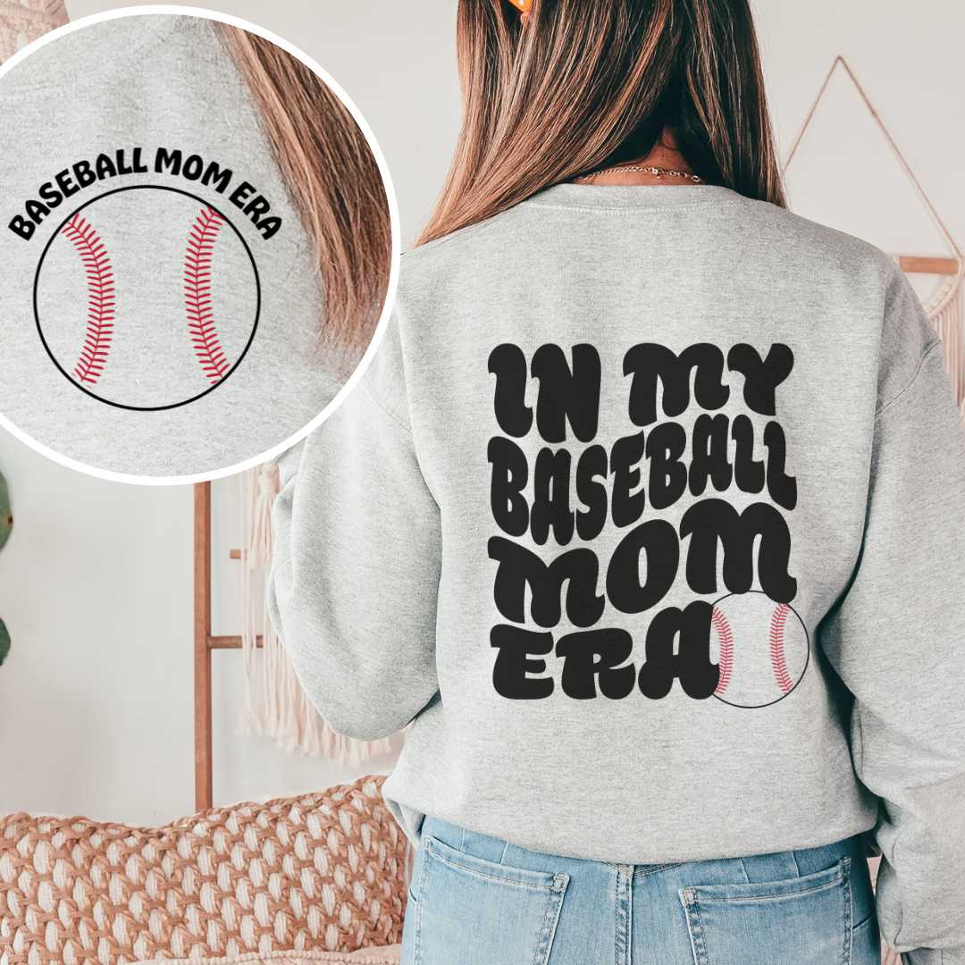 Baseball Mom Sweatshirt | Sports Mom Sweatshirt Sweatshirt TheFringeCultureCollective