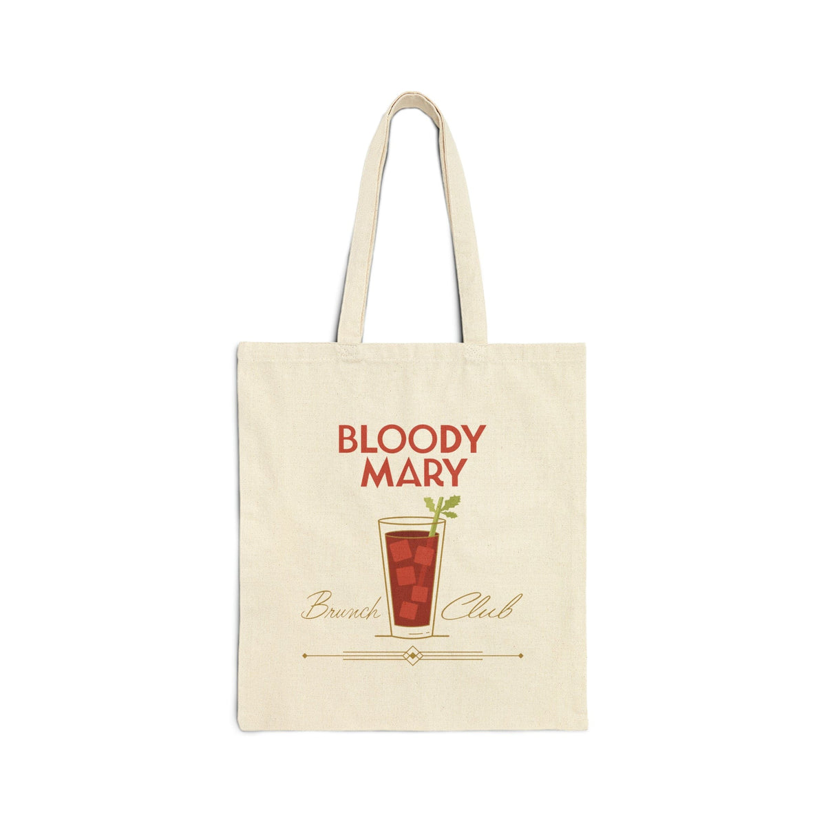 Bloody Mary Brunch Club Canvas Tote Bag | Girls Day | Party Favors | Brunching so hard Bags TheFringeCultureCollective