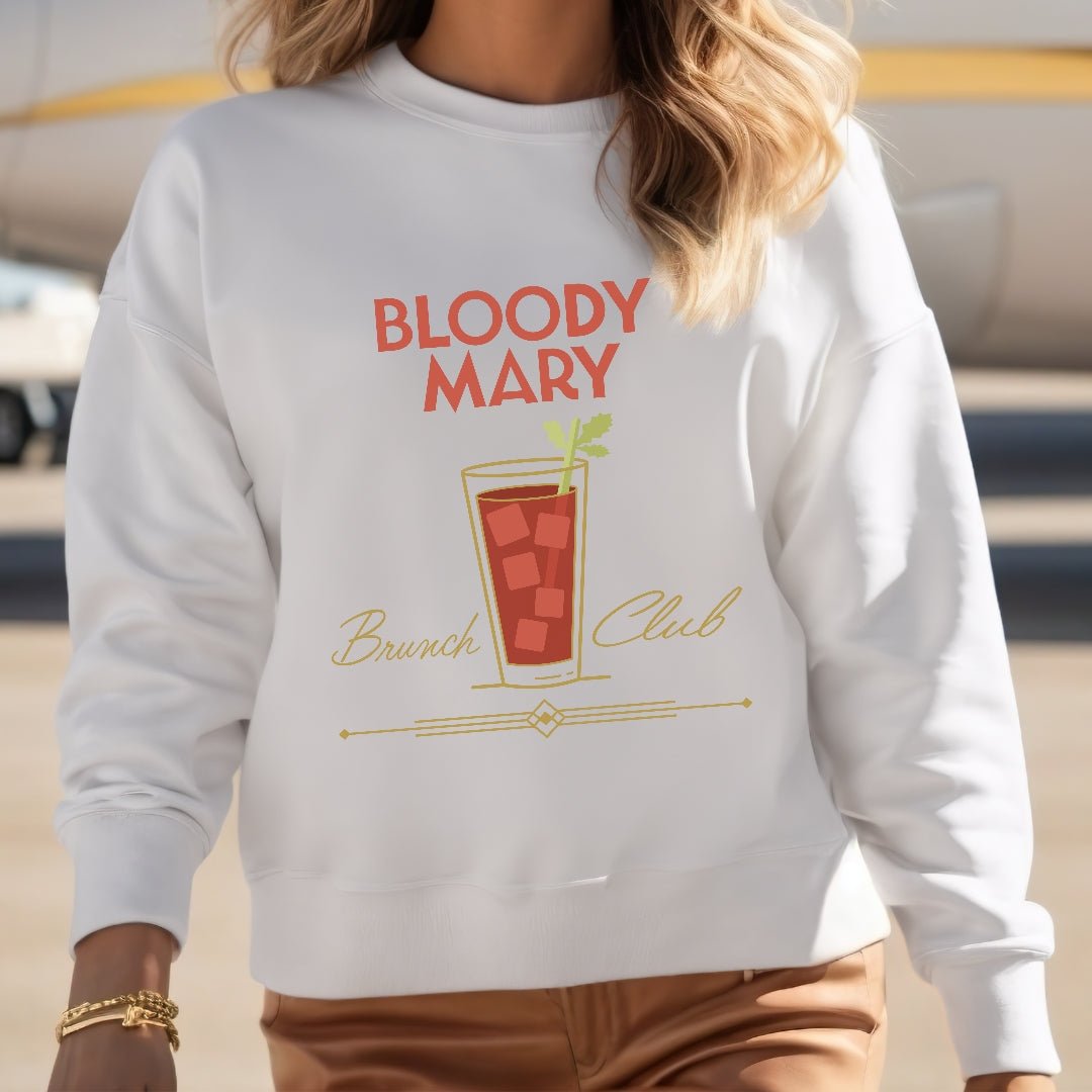 Bloody Mary Brunch Club Sweatshirt | Girls Day | Bottomless Bloody Marys | Brunching so hard Sweatshirt TheFringeCultureCollective