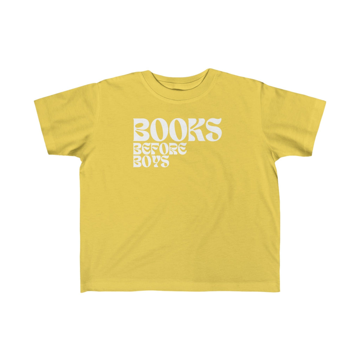 Books Before Boys Toddler Tee | Cute Girls Shirt Kids clothes TheFringeCultureCollective