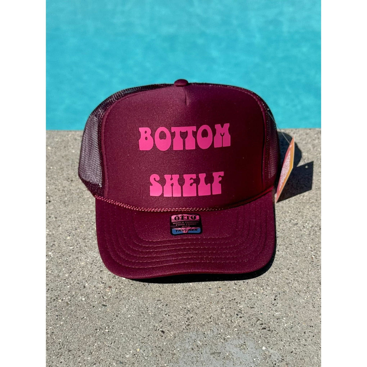 Bottom Shelf - Haute Sheet Trucker Hat Hats TheFringeCultureCollective