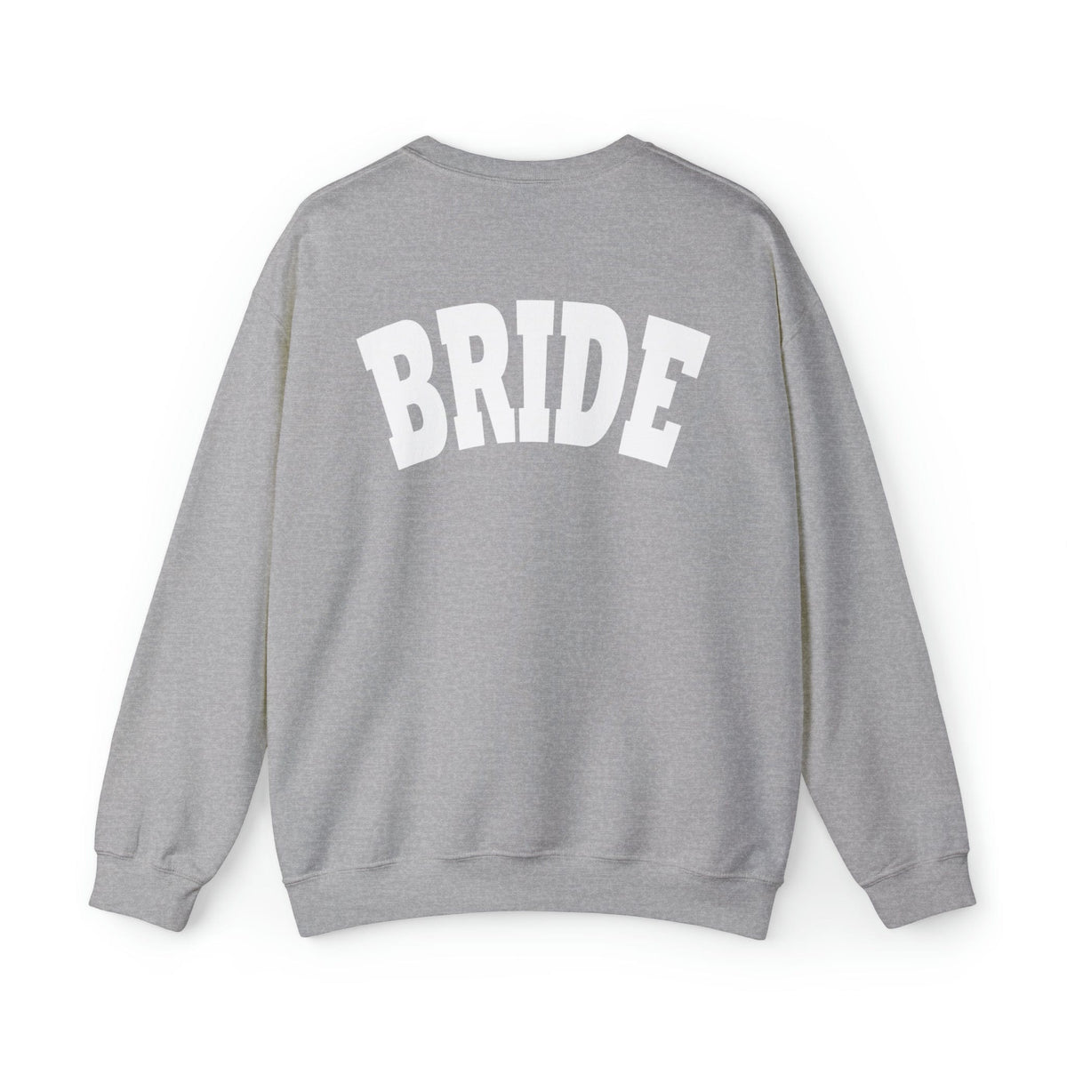Bride Jersey Style Crewneck Bridal Sweatshirt Sweatshirt TheFringeCultureCollective