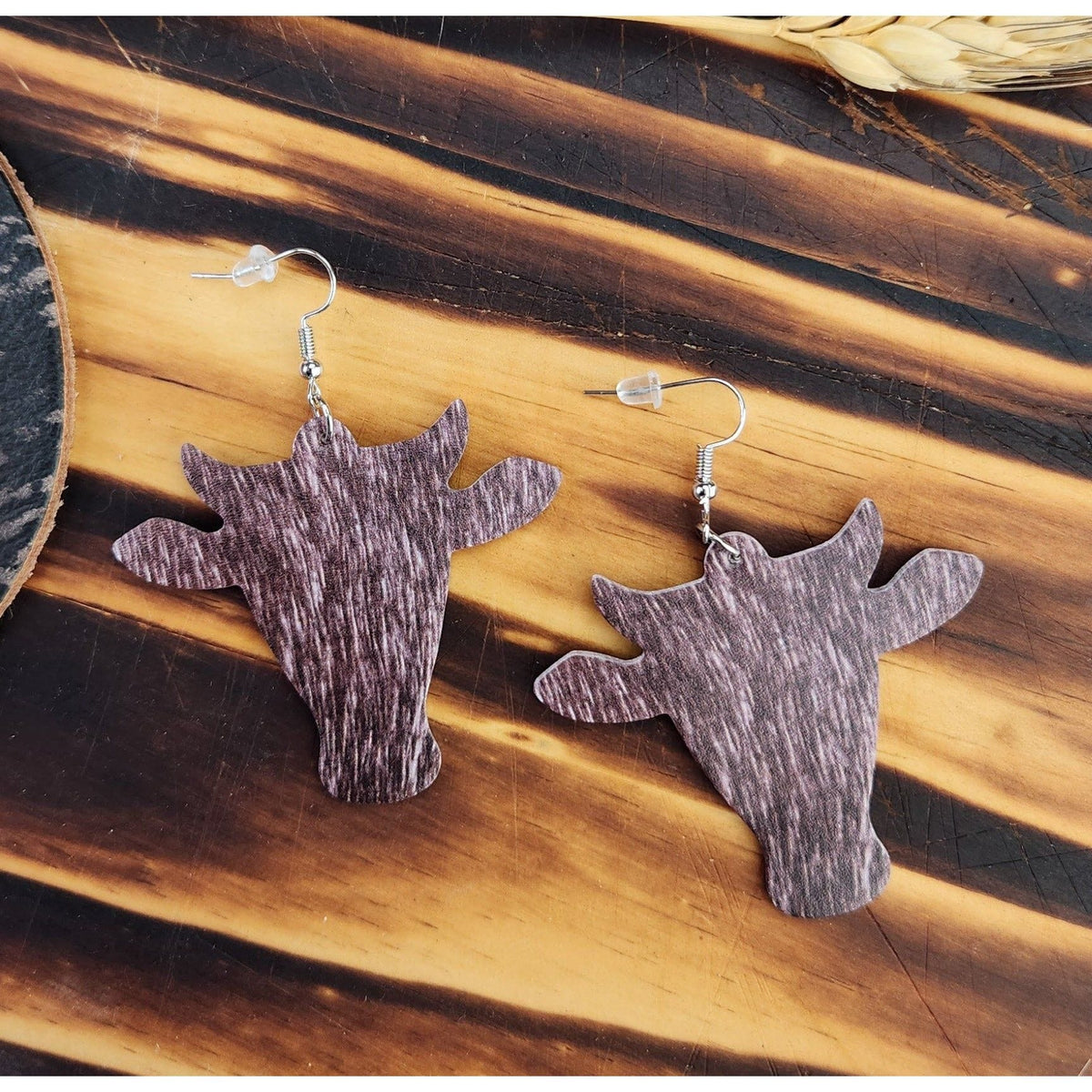 Bull By The Horns Earrings Earrings TheFringeCultureCollective
