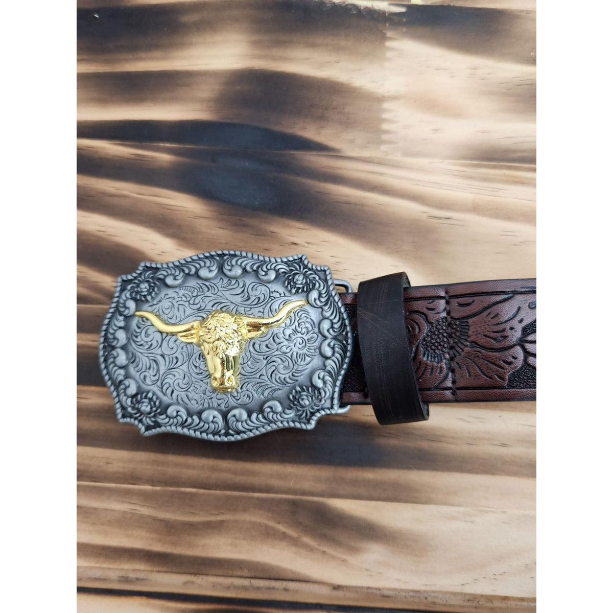 Bull Rider Belt with Buckle TheFringeCultureCollective