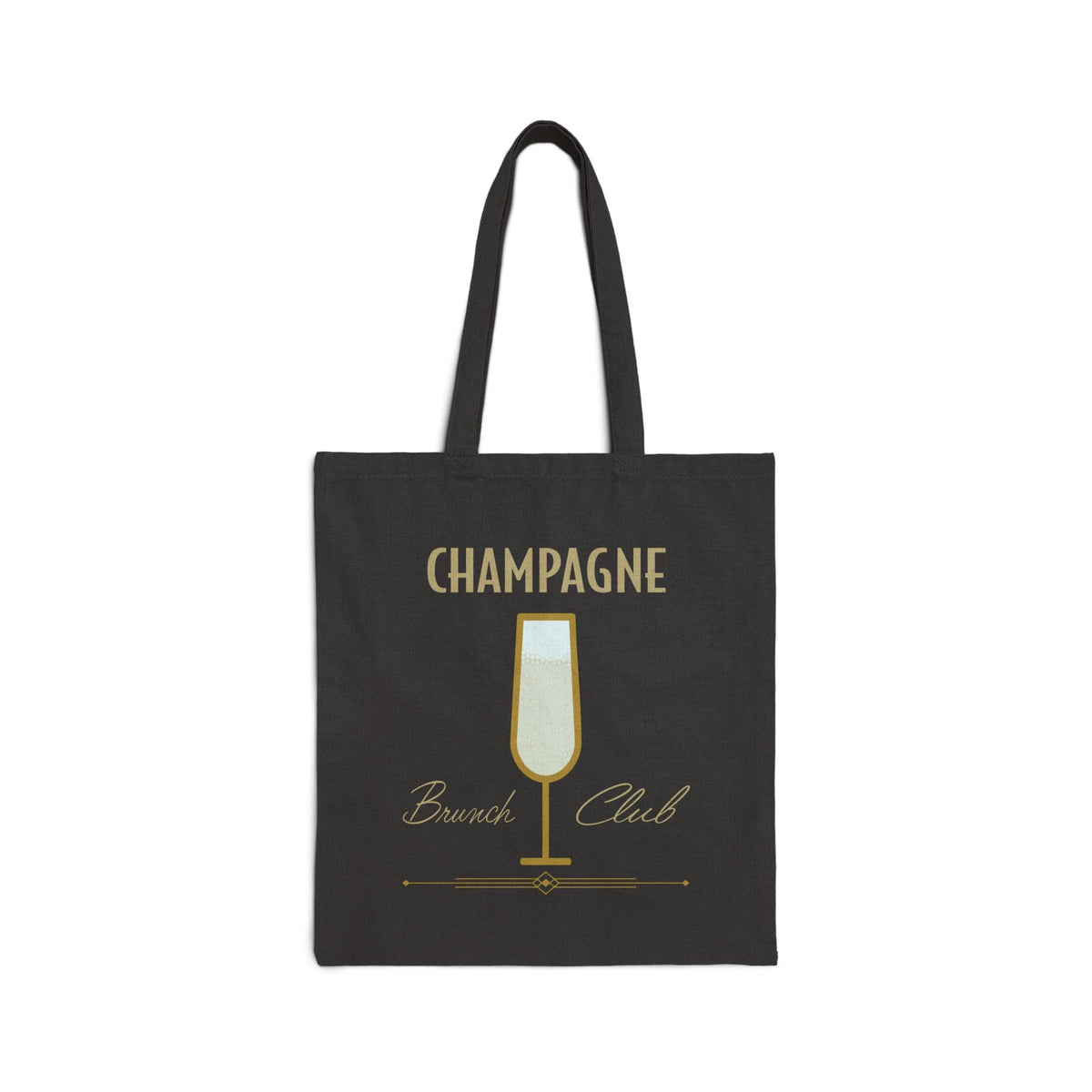 Champagne Brunch Club Canvas Tote | Girls Trip | Reusable Bags | Bottomless Mimosas | Gift for Friend Bags TheFringeCultureCollective