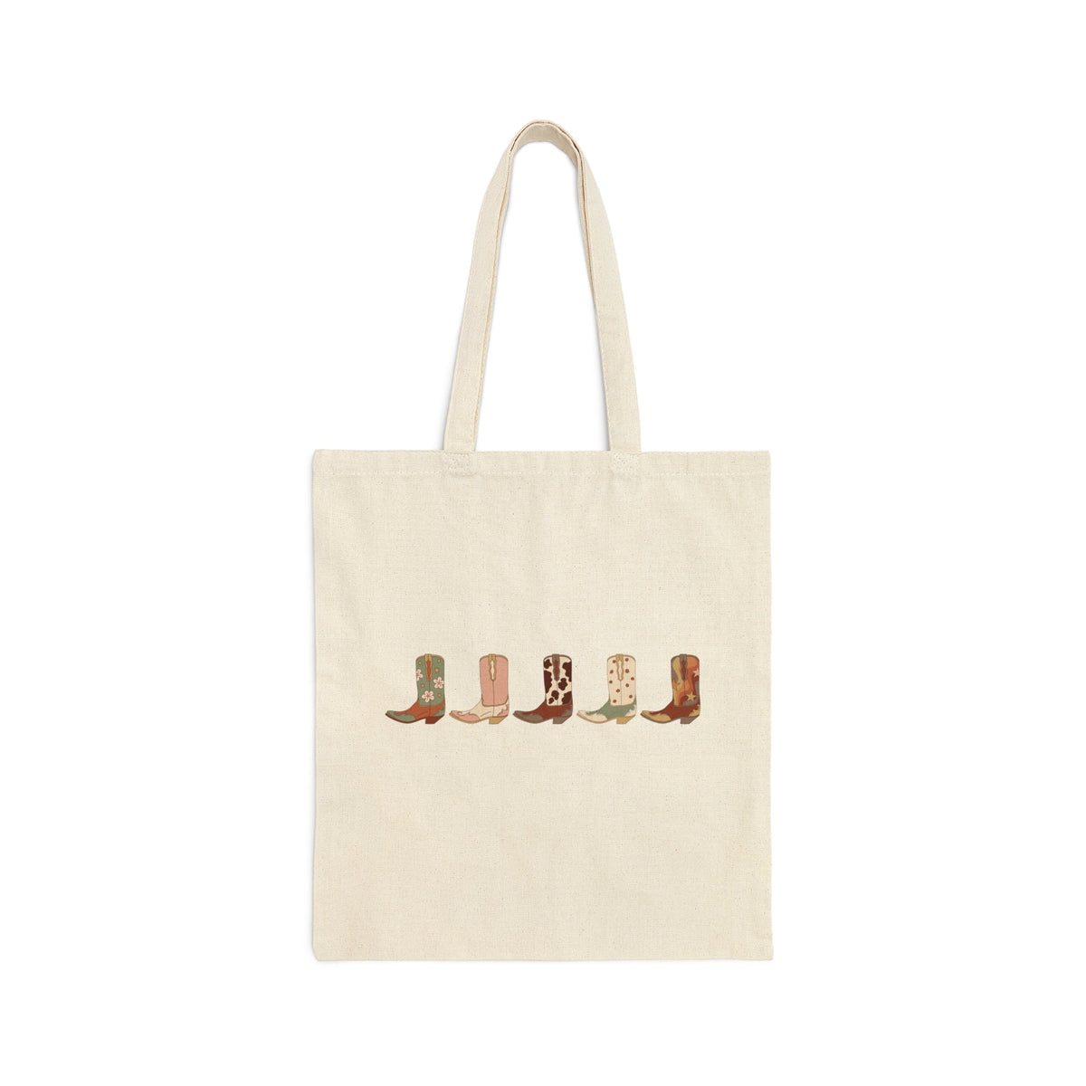 Coastal Cowgirl Canvas Tote Bag | Country Western Gift Bags TheFringeCultureCollective