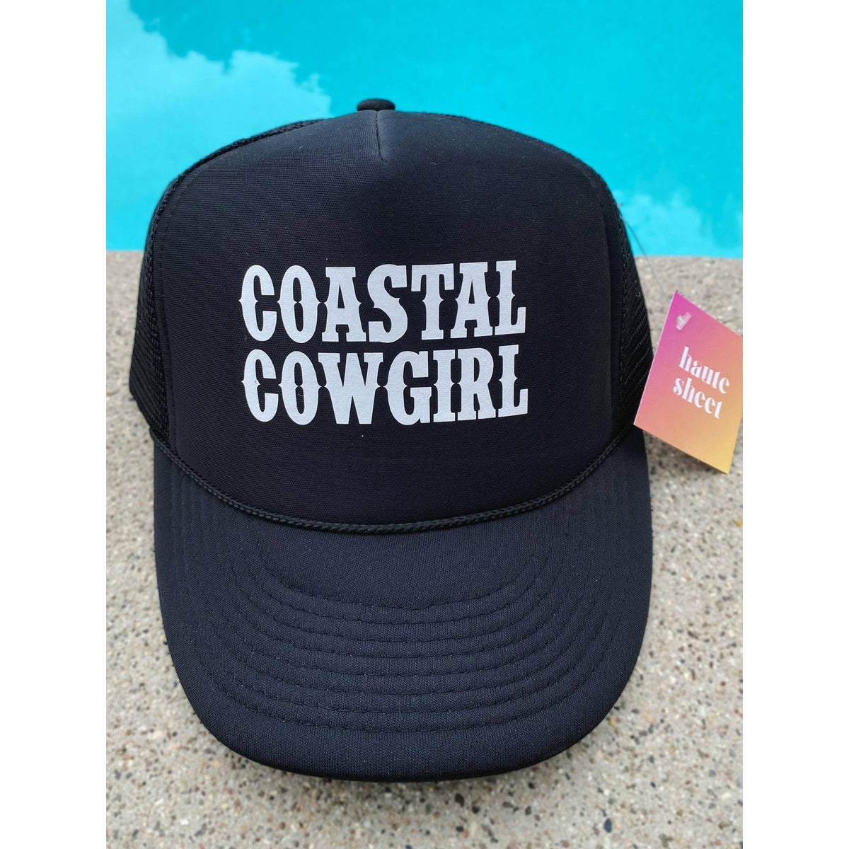 Coastal Cowgirl | Cute Truckers Hats by Haute Sheet Hats TheFringeCultureCollective