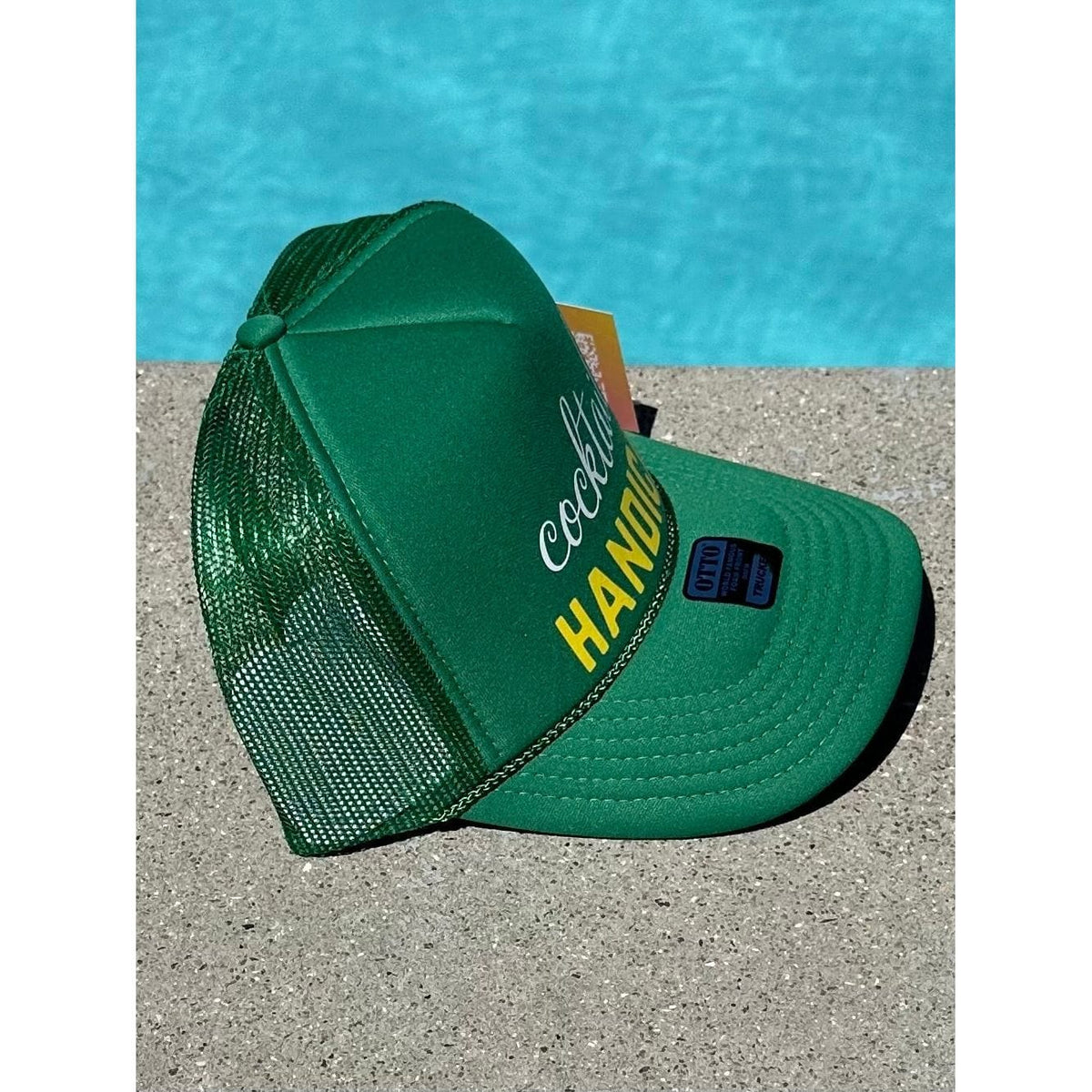 Cocktail Cap | Golf Jokes | Green Trucker Hat by Haute Sheet Hats TheFringeCultureCollective