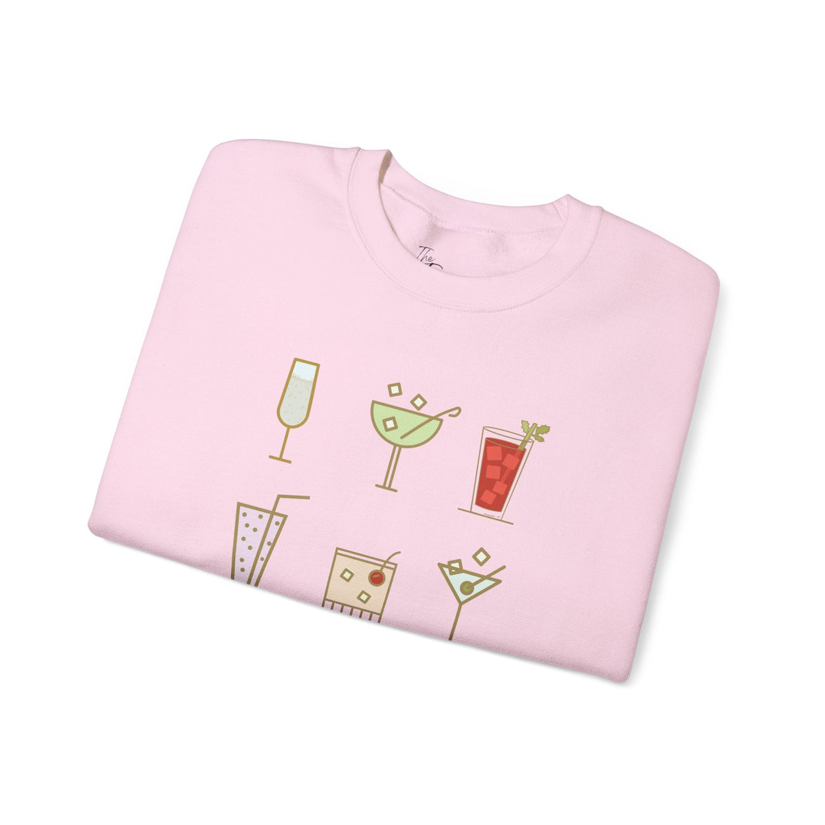 Cocktail Lover Crewneck Sweatshirt | Birthday Gift | Brunch Group Sweatshirts Sweatshirt TheFringeCultureCollective