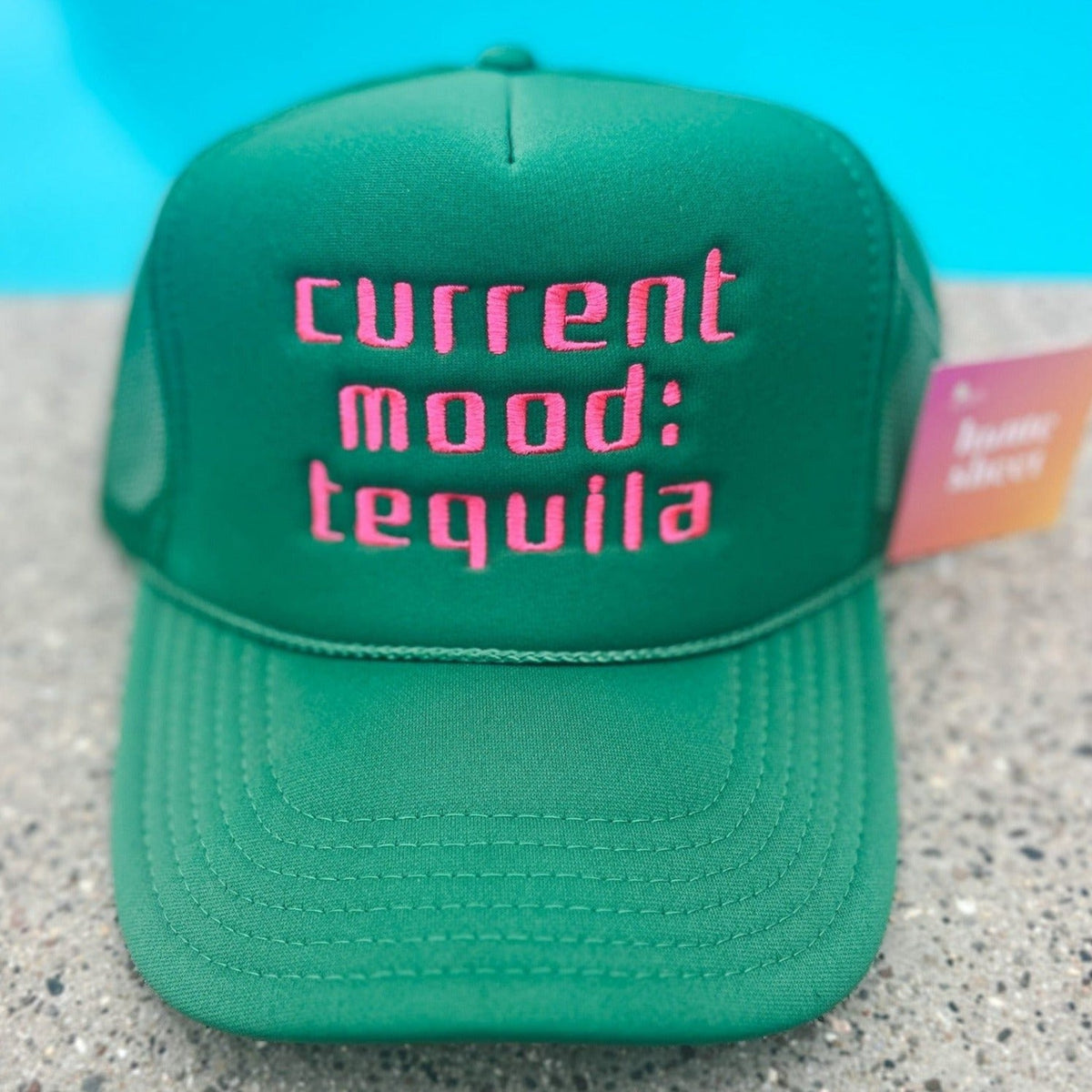 Current Mood:Tequila - Haute Sheet Trucker Hat Hats TheFringeCultureCollective
