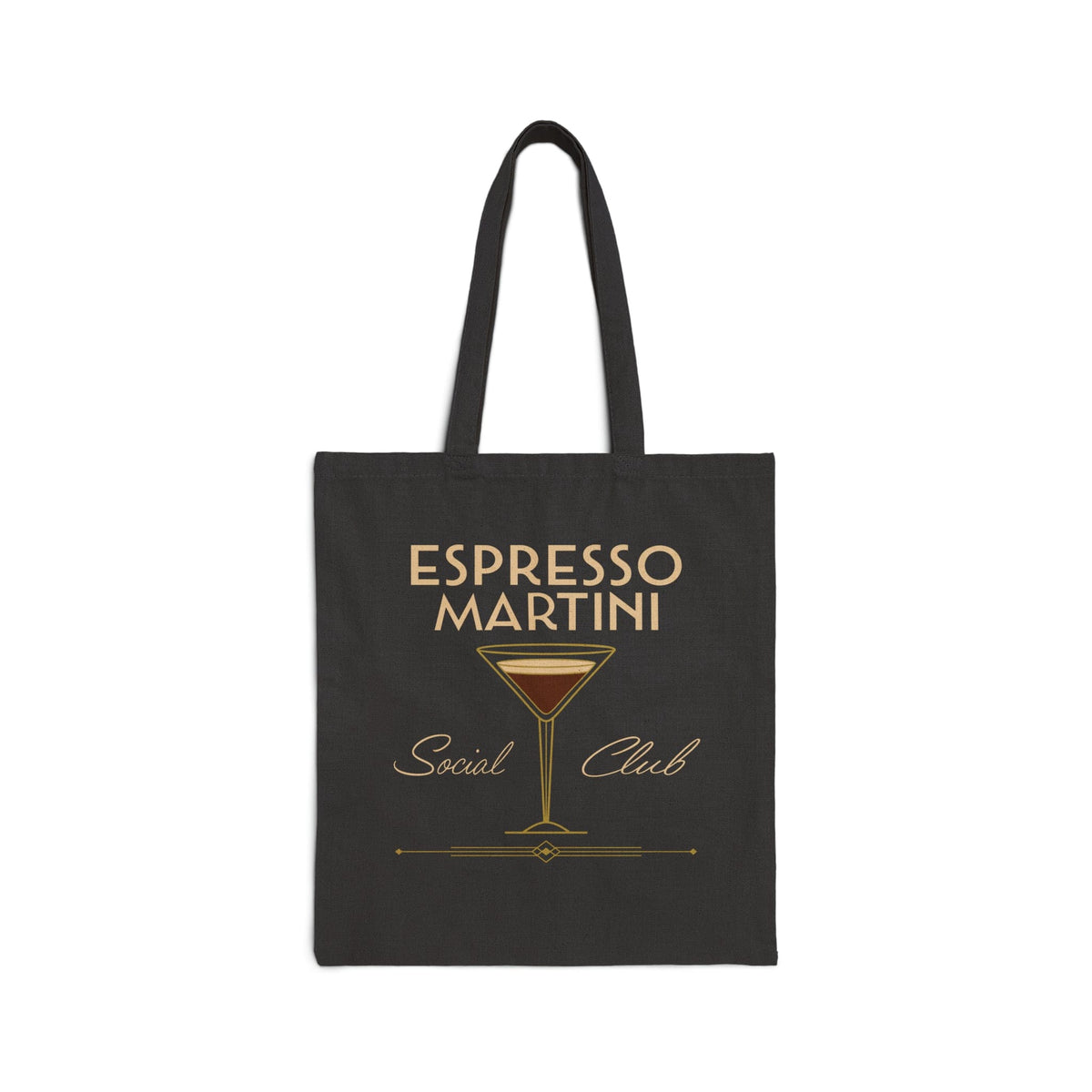 Espresso Social Club Canvas Tote | Girls Trip | Reusable Bags | Ladies Night | Gift Bag Bags TheFringeCultureCollective