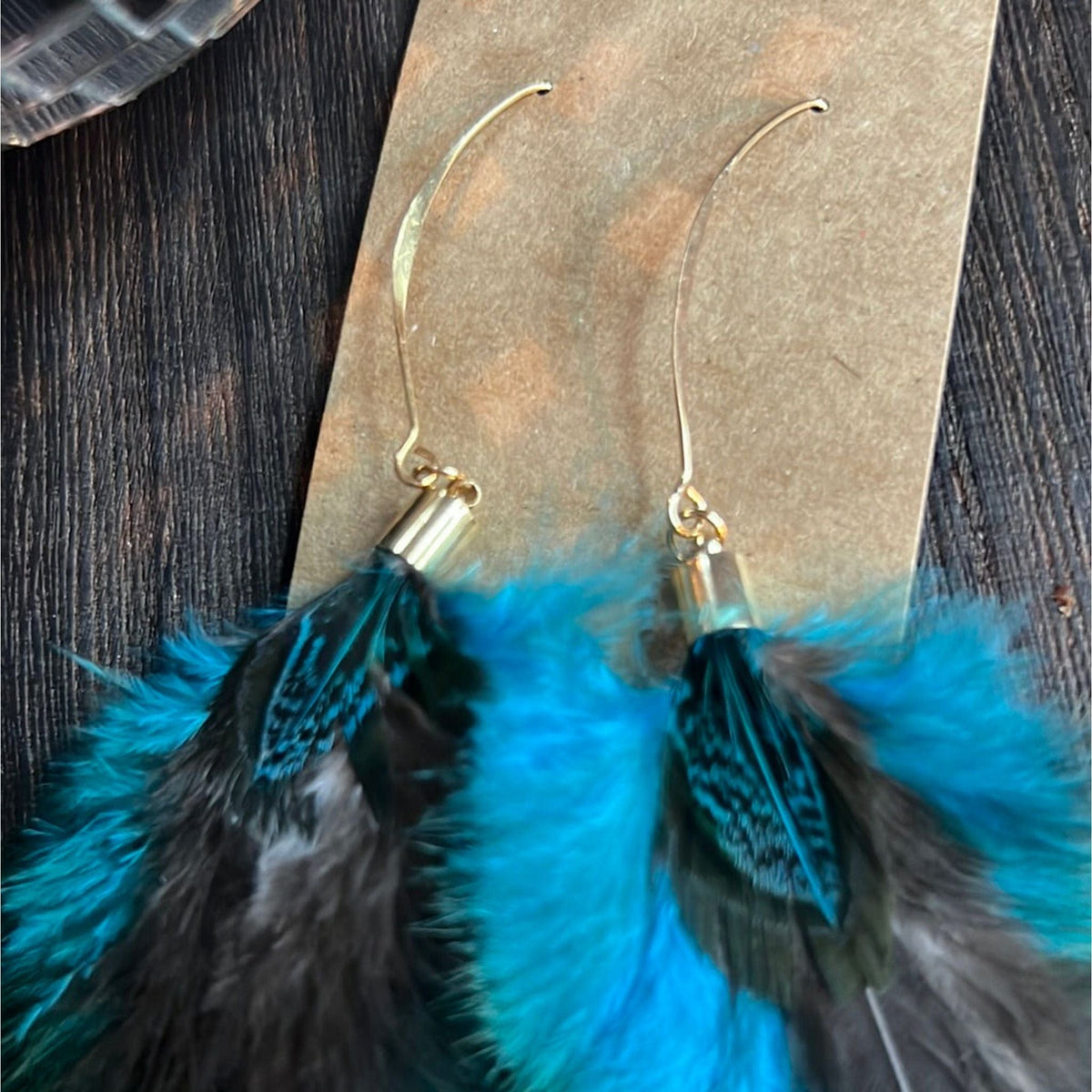Fairytale Feathered Earrings Earrings TheFringeCultureCollective