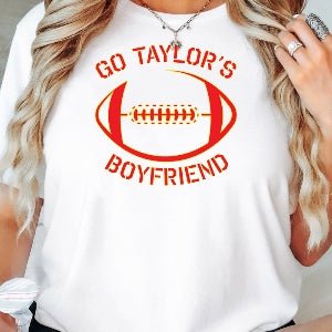 Go Taylor's Boyfriend Graphic Tee | Swiftie Shirt T-Shirt TheFringeCultureCollective