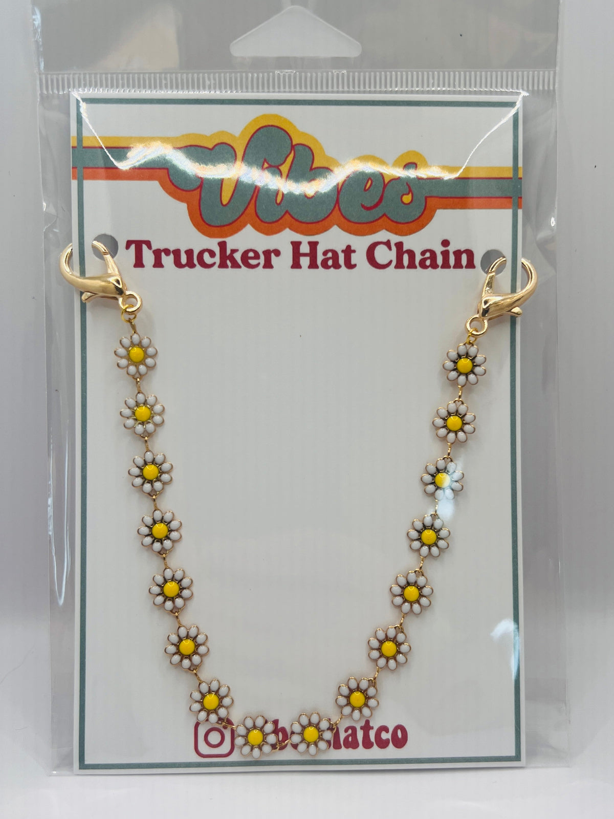 Gold Trucker Chains | Hat Chains - By Haute Sheet Hats TheFringeCultureCollective