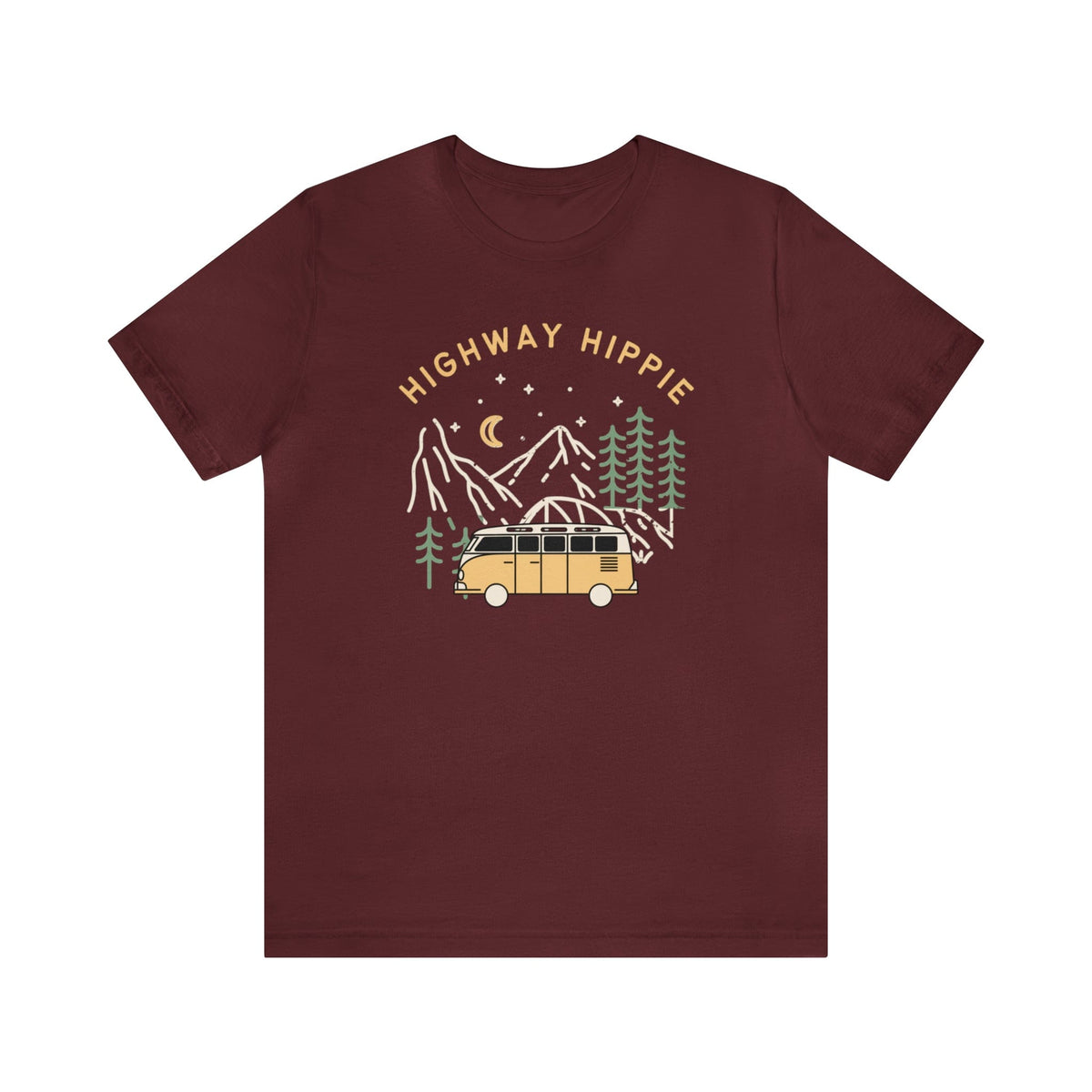 Highway Hippy Graphic Tee | Wanderlust Shirt T-Shirt TheFringeCultureCollective