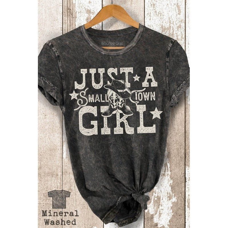 Just a Small Town Girl Tee | Country Graphic Tee | Western T-shirt Graphic T-shirt TheFringeCultureCollective