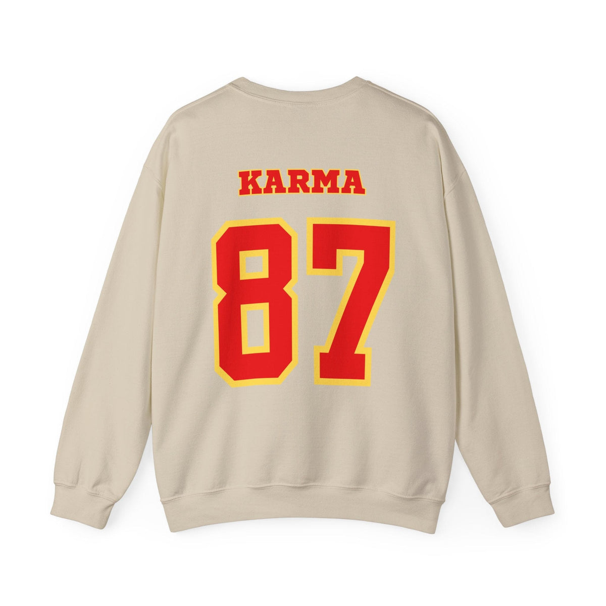 Karma is the guy on the Chiefs Swiftie Sweatshirt Sweatshirt TheFringeCultureCollective