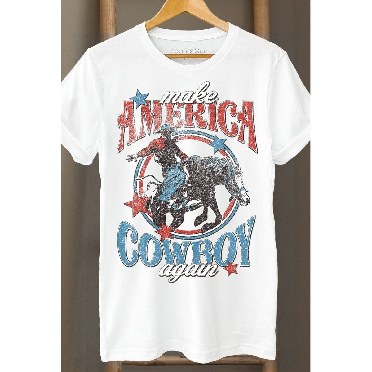 Make America Cowboy Again Tee | Country Graphic Tee| Conservative Tee Graphic T-shirt TheFringeCultureCollective