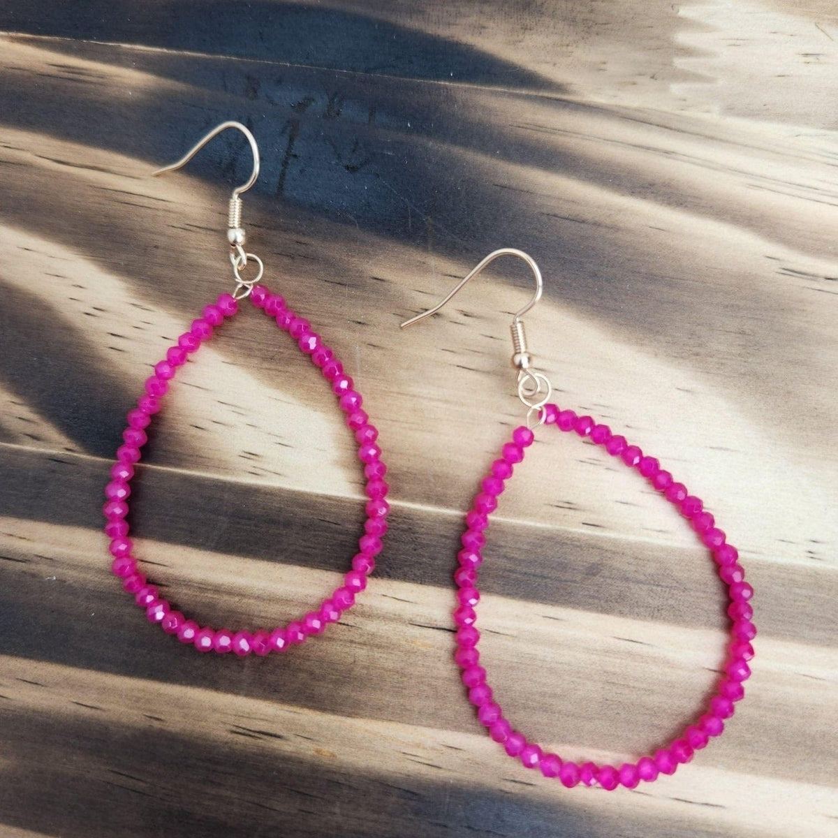 Obsession Pink Beaded Earrings Earrings TheFringeCultureCollective