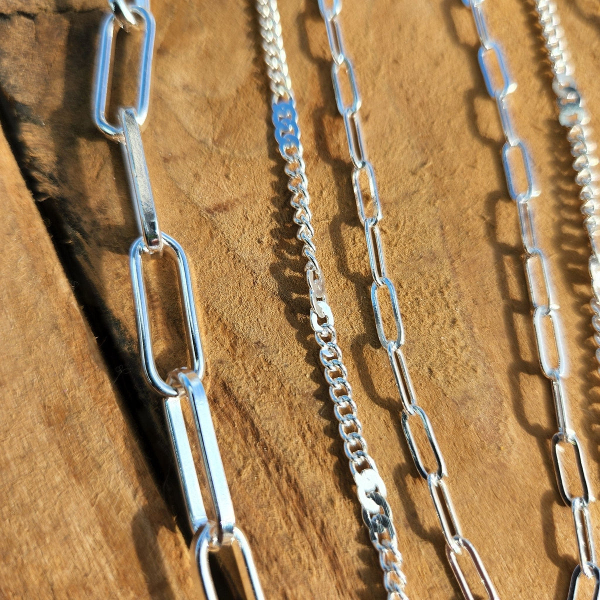 Silver Multi-Chain Necklace Necklaces TheFringeCultureCollective