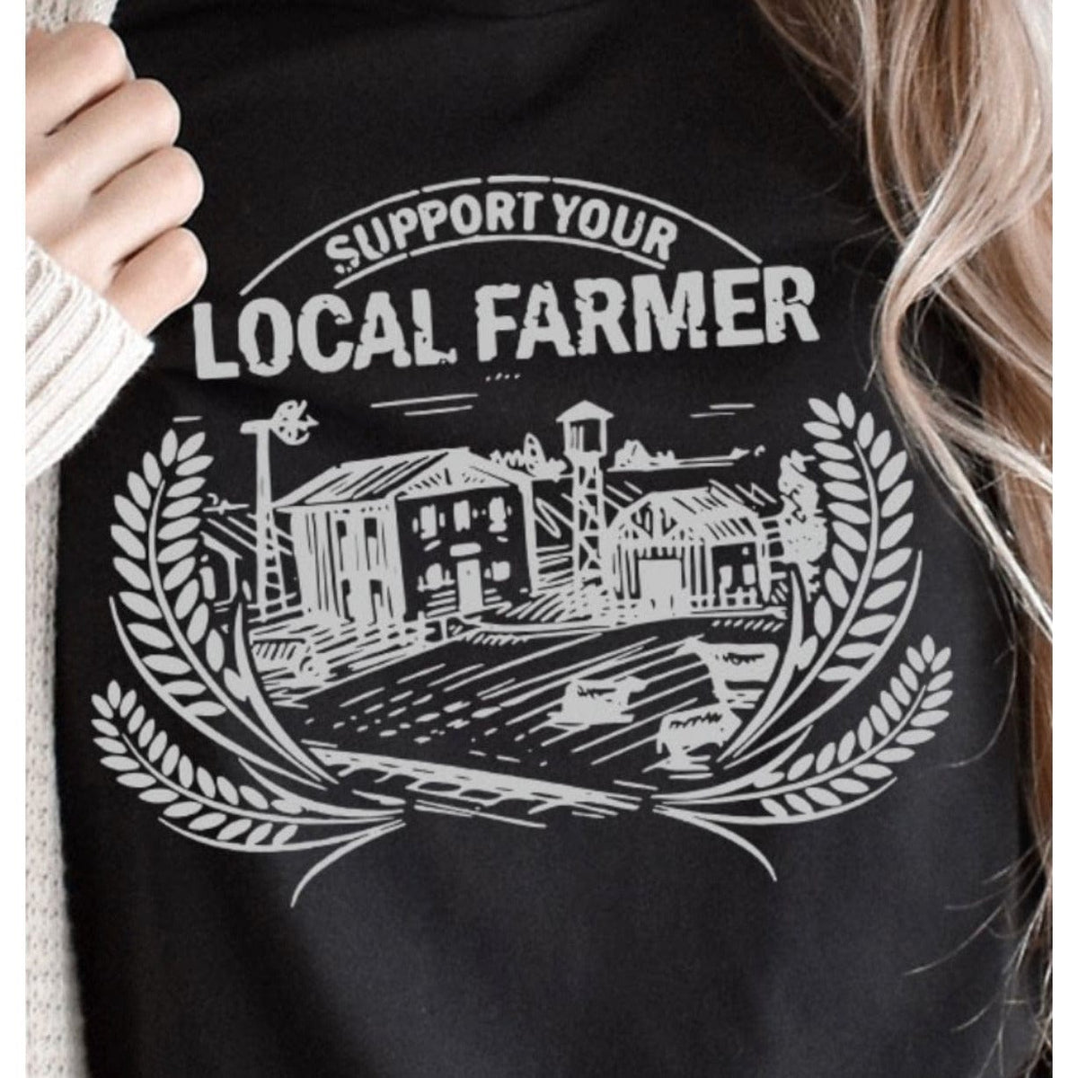 Support Your Local Farmer Graphic Tee TheFringeCultureCollective