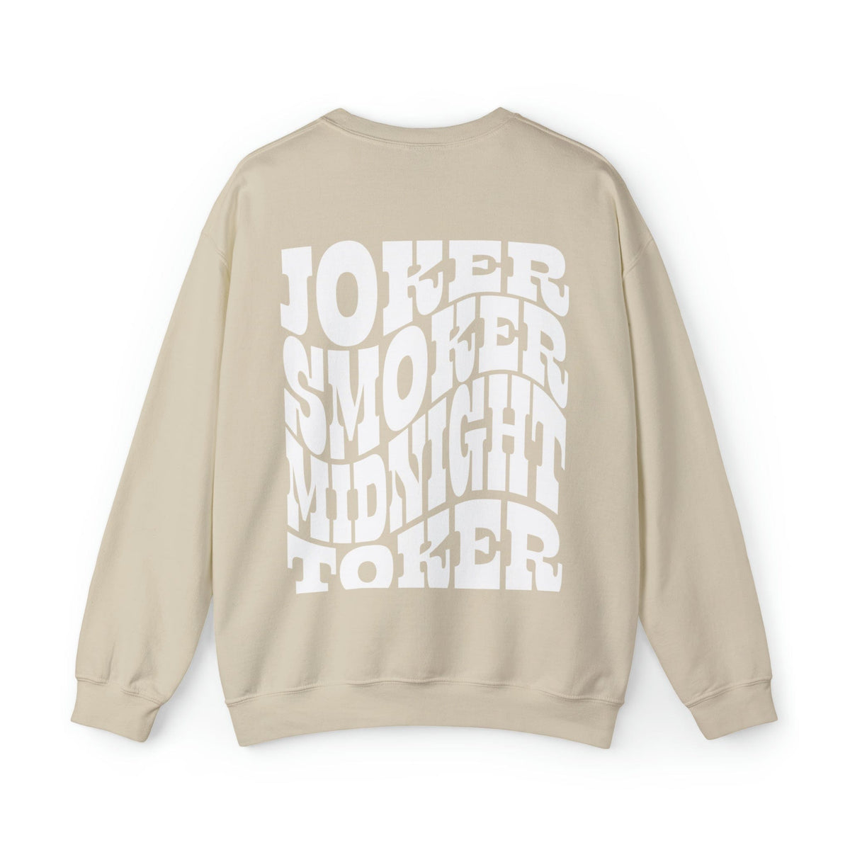 The Joker Crewneck | Rock Song Sweatshirt | Music Lovers Sweater Sweatshirt TheFringeCultureCollective