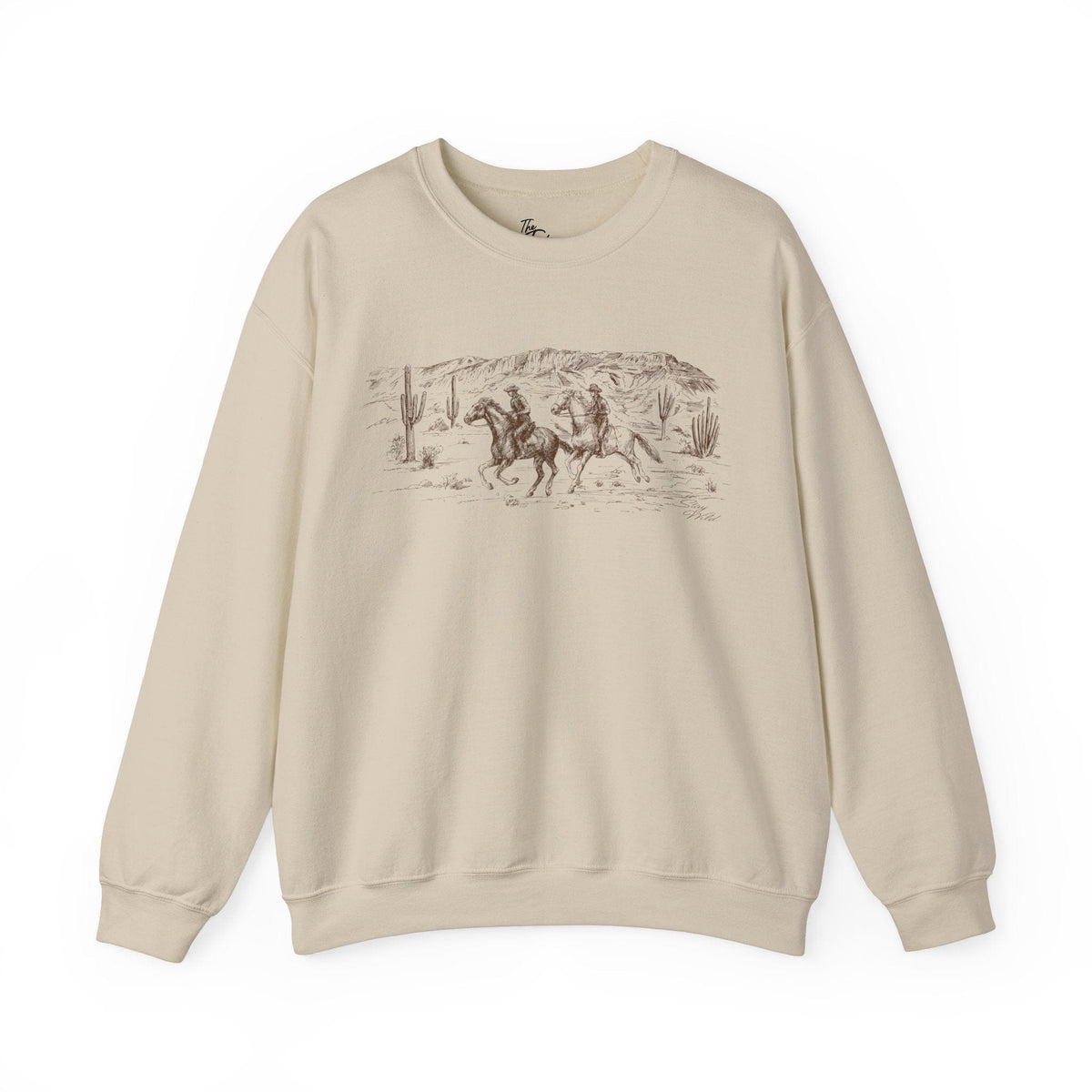 The Pony Express Stay Wild Horse Sweatshirt | Western Sweatshirt Sweatshirt TheFringeCultureCollective