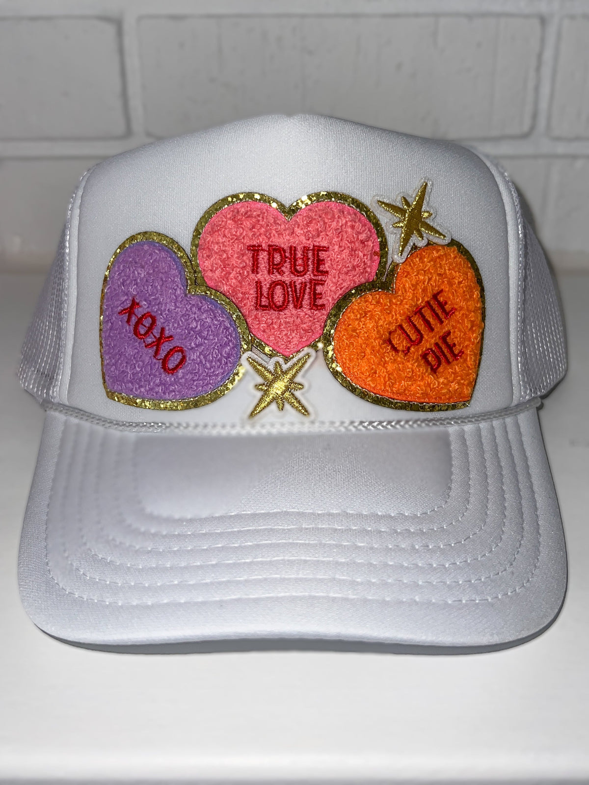 True Love Valentine's Hat | Patch Trucker Hat | Trendy Trucker Hats Hats TheFringeCultureCollective