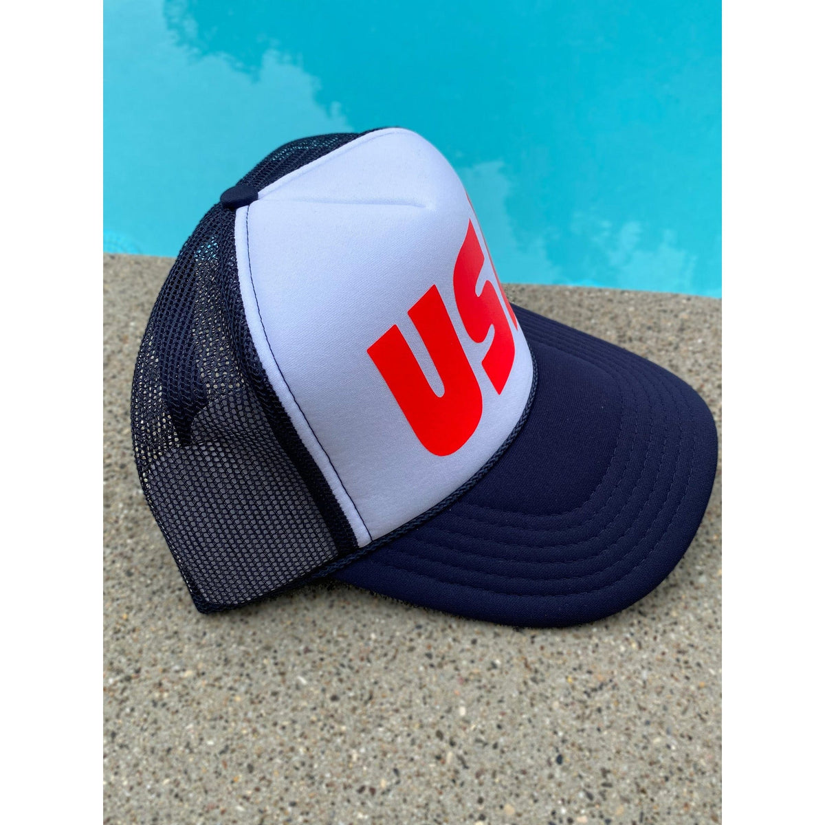 USA - Haute Sheet Trucker Hat Hats TheFringeCultureCollective