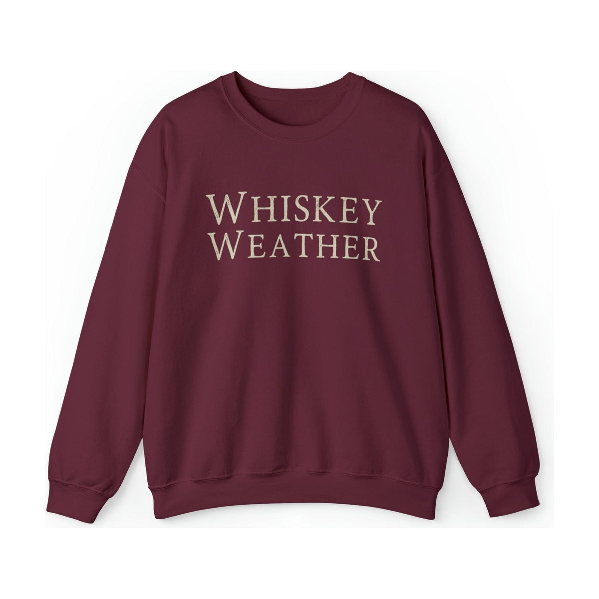 Whiskey Sweatshirt | Whiskey Weather Crewneck | Drinking Sweatshirt Sweatshirt TheFringeCultureCollective