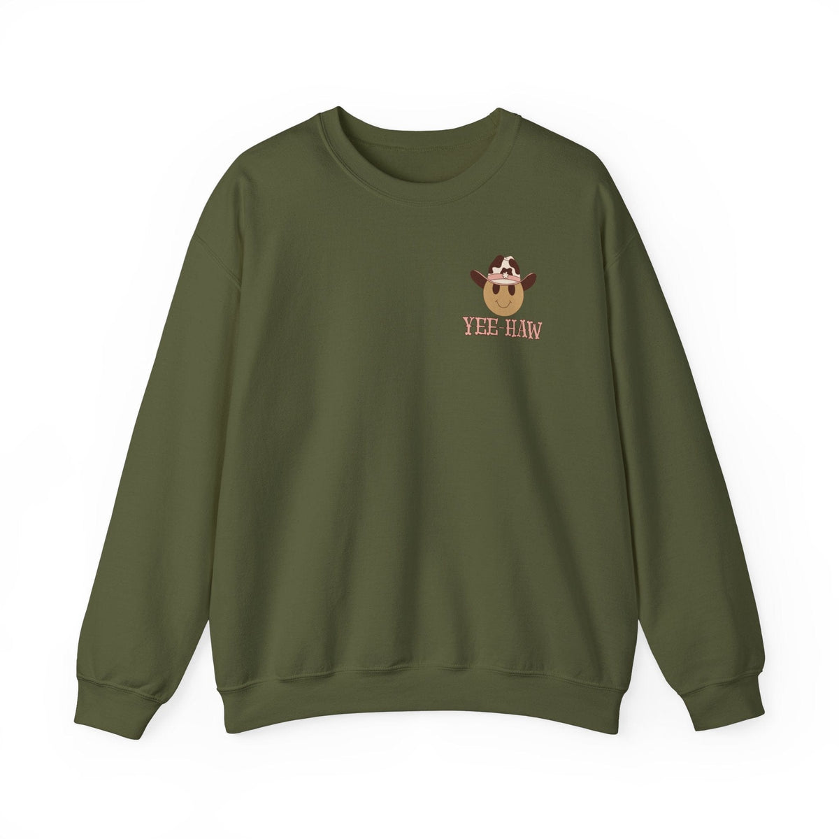 Yeehaw Emoji Sweatshirt | Western Sweatshirt Sweatshirt TheFringeCultureCollective